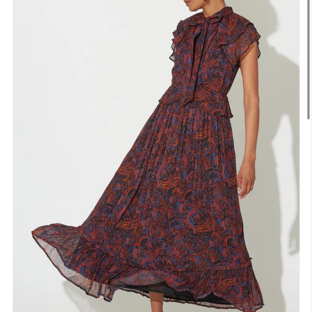 Cleobella Vibrant Patterned Dress